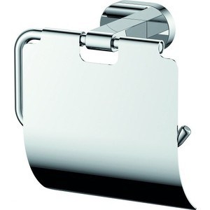 Держатель туалетной бумаги Kaiser Gerade с крышкой, хром (KH-2010)