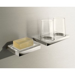 Стакан для ванной Keuco Edition 11 двойной (11151019000)