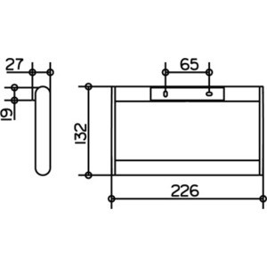Полотенцедержатель Keuco Plan кольцо (14921010000)