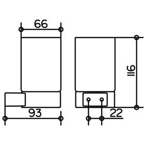 Стакан для ванной Keuco Plan (14950019000)