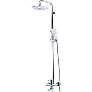 Душевая система Kaiser Arena, со смесителем, хром, белая лейка (36182)