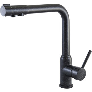 Смеситель для кухни Kaiser Teka под фильтр, черный глянцевый (13044-2)