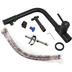 Смеситель для кухни Kaiser Teka под фильтр черный (13044-9)