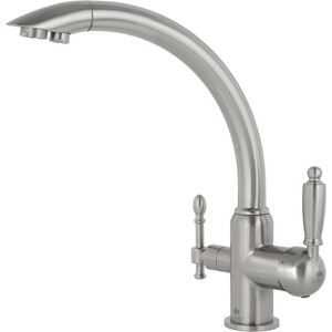 Смеситель для кухни Kaiser Vincent Silver под фильтр, серебро (31244-2)