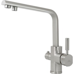 Смеситель для кухни Kaiser Decor под фильтр, серебро Silver (40144-5)
