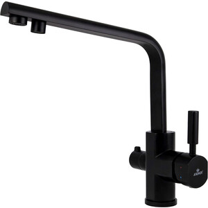 Смеситель для кухни Kaiser Decor с подключением к фильтру, черный Mat (40144-9)