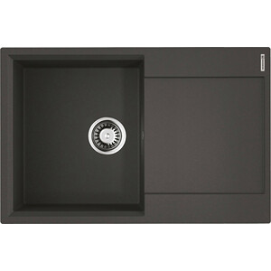 Кухонная мойка и смеситель Omoikiri Daisen 78 BL, Grohe BauEdge черная (4993327, 31367001)