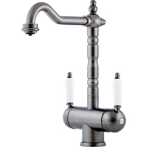 Смеситель для кухни Omoikiri Amagasaki SI античное серебро (4994045)