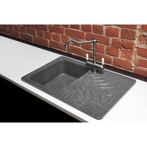 Смеситель для кухни Omoikiri Amagasaki SI античное серебро (4994045)