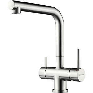 Смеситель для кухни Omoikiri Takamatsu нержавеющая сталь (4994085)