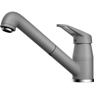 Смеситель для кухни Omoikiri Tateyama-S GR ленинградский серый (4994176)