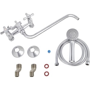 Смеситель для ванны Kaiser Carlson с душем, хром (11055)