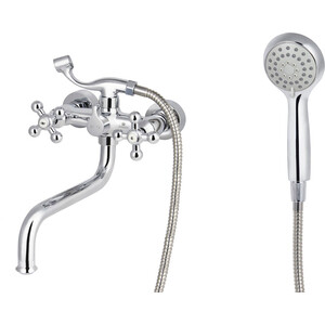 Смеситель для ванны Kaiser Carlson Lux с душем, хром (11255)