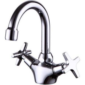 Смеситель для раковины Kaiser Crystal хром (28111)