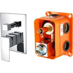 Смеситель для ванны Kaiser Sonat встраиваемый, хром (34122)