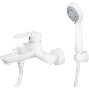 Смеситель для ванны Kaiser Glory с душем белый (69222)