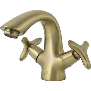 Смеситель для раковины Kaiser Trio Bronze бронза (57011-1)