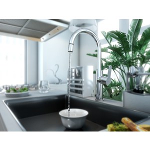 Смеситель для кухни Elghansa Kitchen хром (56B1498)