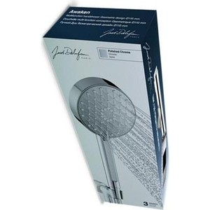 Душевой гарнитур Jacob Delafon Awaken Geometric с мыльницей, 60 см, хром (E99898RU-CP)