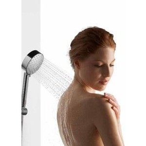 Душевой гарнитур Jacob Delafon Awaken Geometric с мыльницей, 60 см, хром (E99898RU-CP)