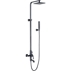 Душевая система Lemark Nubira со смесителем, черная бронза (LM6262ORB)