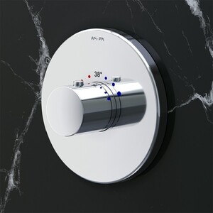 Термостат для ванны Am.Pm Like встраиваемый, для механизма F100100, хром (F8075500)