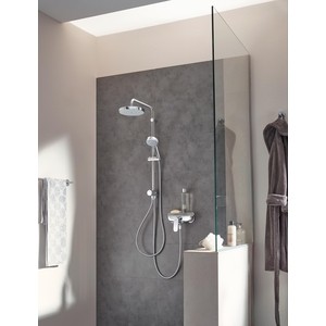 Смеситель для душа Grohe Eurosmart Cosmopolitan с душевым гарнитуром, хром (32837000, 27853001)