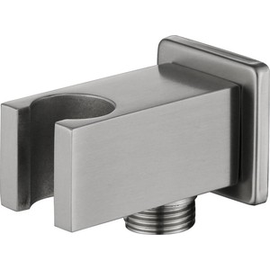 Держатель для душа BelBagno Nova с подключением шланга, сатин (BB-DHLA-IN)