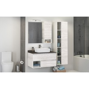 Пенал Comforty Прага 45 дуб белый (00004136272)