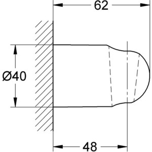 Держатель для душа Grohe Relexa plus (28605000)
