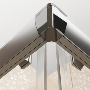 Душевой уголок Ravak Blix BLCP4 90x90 с поддоном, прозрачный, хром