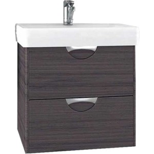 Тумба под раковину Акватон Сильва 60 дуб макиато (1A211801SIW50)