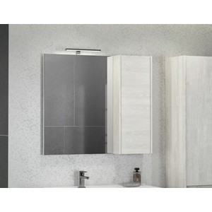 Зеркало-шкаф Comforty Бремен 90 дуб белый (00004142374)