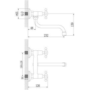 Смеситель для кухни Lemark Standard (LM2111C)