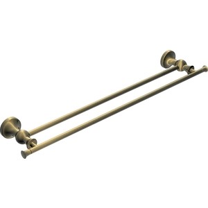 Полотенцедержатель Rush Crete двойной 60 см, светлая бронза (CR35532)
