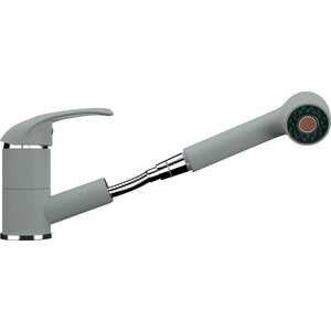 Смеситель для кухни Ulgran U-002 графитовый (U-002-342)