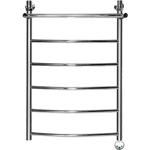 Полотенцесушитель электрический Ника Arc ЛД ВП 80/50 с полкой, ТЭН справа