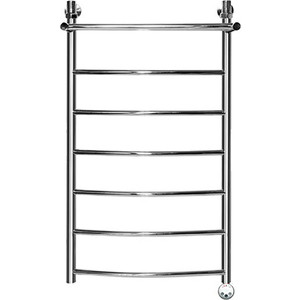 Полотенцесушитель электрический Ника Arc ЛД ВП 100/50 с полкой, ТЭН справа