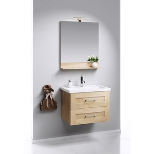 Зеркало Aqwella Фостер 60x80 дуб сонома (FOS0206DS)