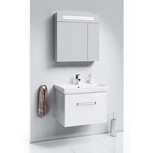 Тумба под раковину Aqwella Нео 55,5x44,5 белая (Neo.01.06/1)