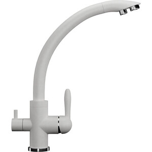 Смеситель для кухни Ulgran U-017 с подключением к фильтру, молоко (U-017-341)